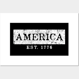 America Posters and Art